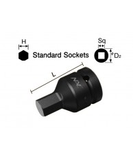 3/4" Hexagon Wrench Standard Socket